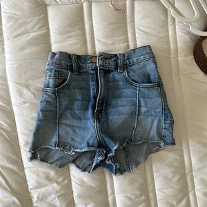 Revice denim star shorts
